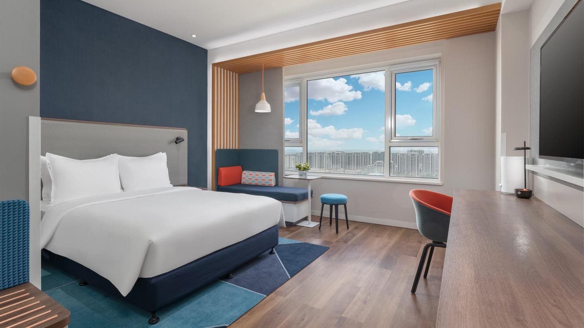 Holiday Inn Express Yinchuan Downtown By Ihg Zewnętrze zdjęcie