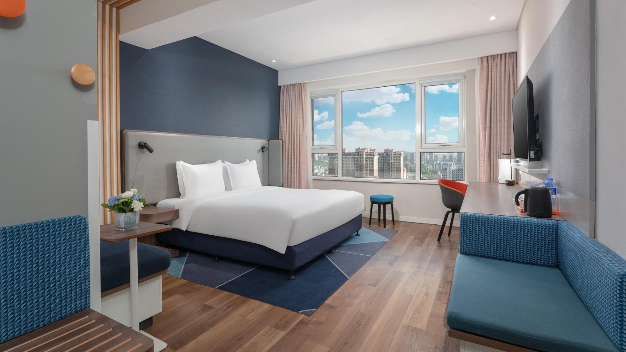 Holiday Inn Express Yinchuan Downtown By Ihg Zewnętrze zdjęcie